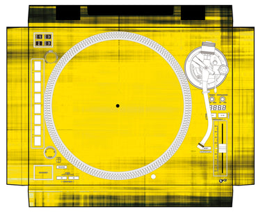 Reloop RP 8000 MK2 Skin Blacknyellow